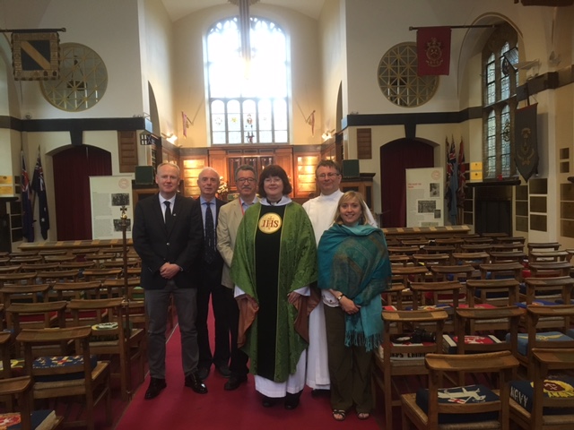 Passchendaele 100- Welcoming the new Vicar- Sunday morning communion 30th July